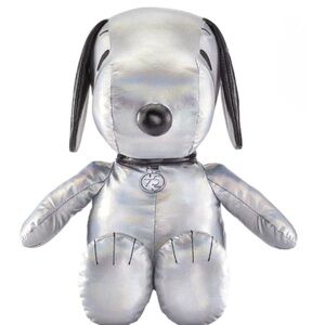 Peanuts Silver and Black Plush Toy